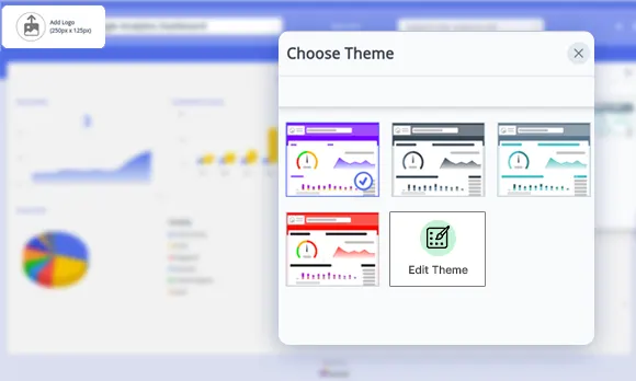 Customizable White-Label Reports and Dashboards
                