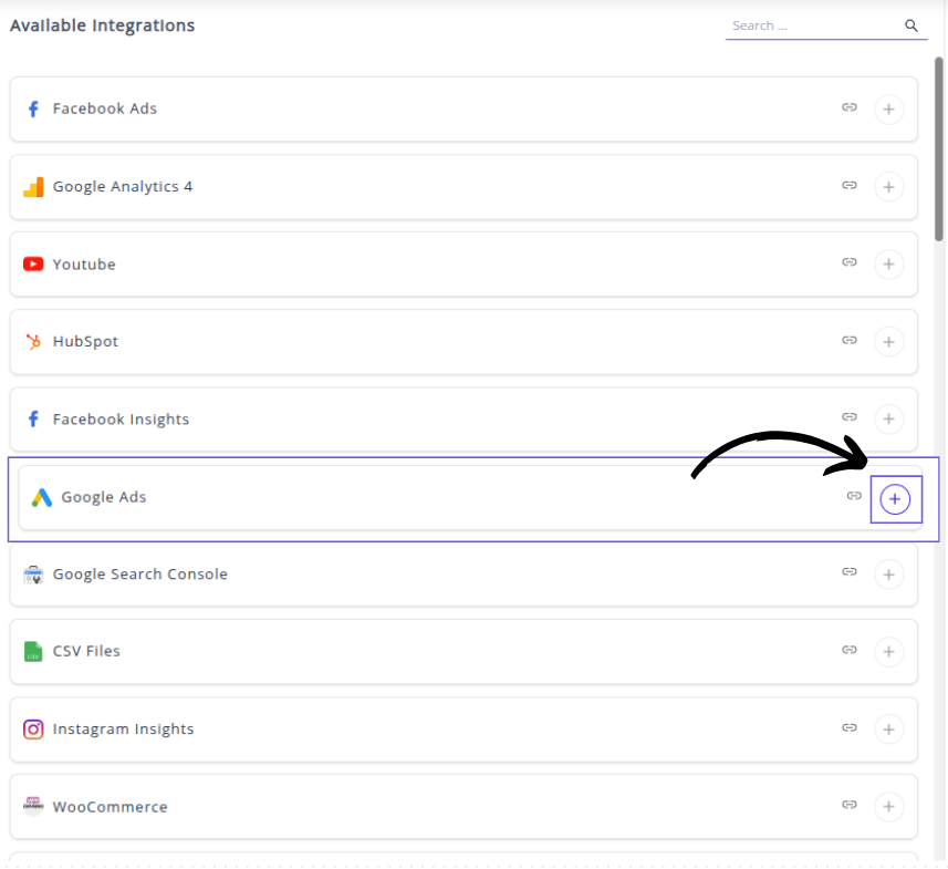 Google Ads Integration Connect Icon